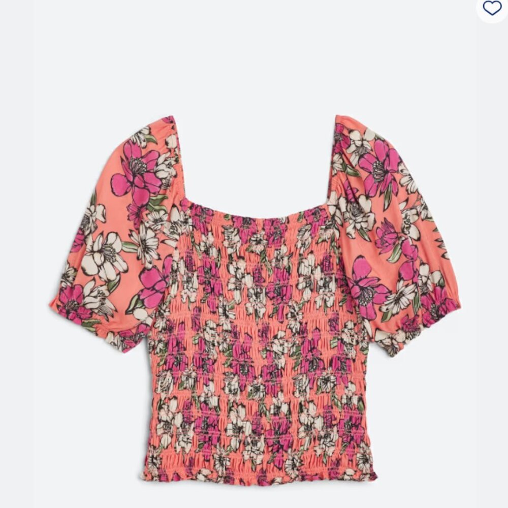 Mason & Belle Layla Smocked Blouse